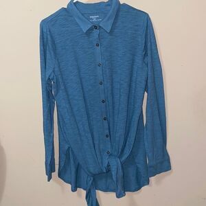 Motherhood • Maternity • Tie Blouse • Size Large